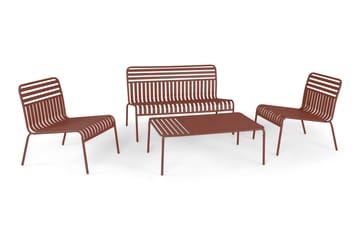 Jarva pieni 4-istuttava ulkosohvaryhmä metallia