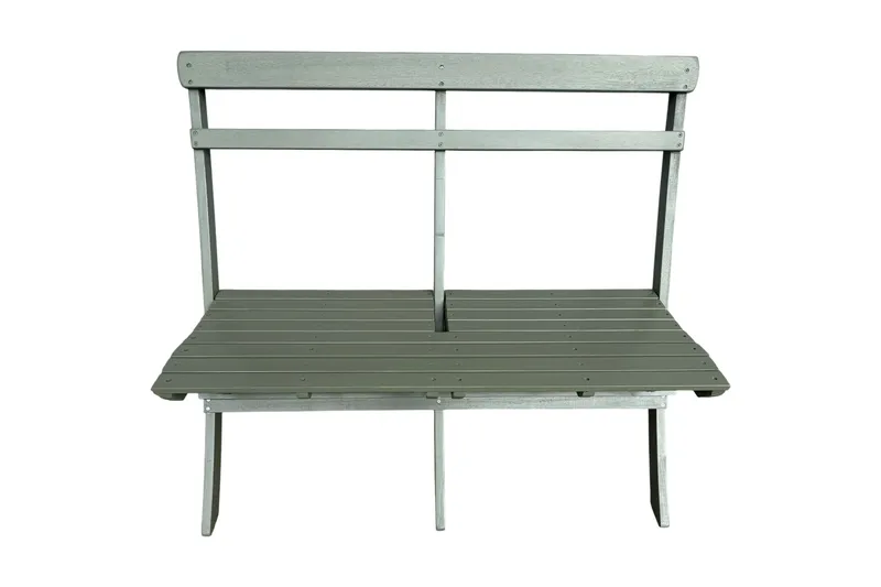 Landet ulkosohva 110x60x89 cm - Vihreä - Puutarhakalusteet - Ulkosohva & puutarhapenkki - Puutarhasohva