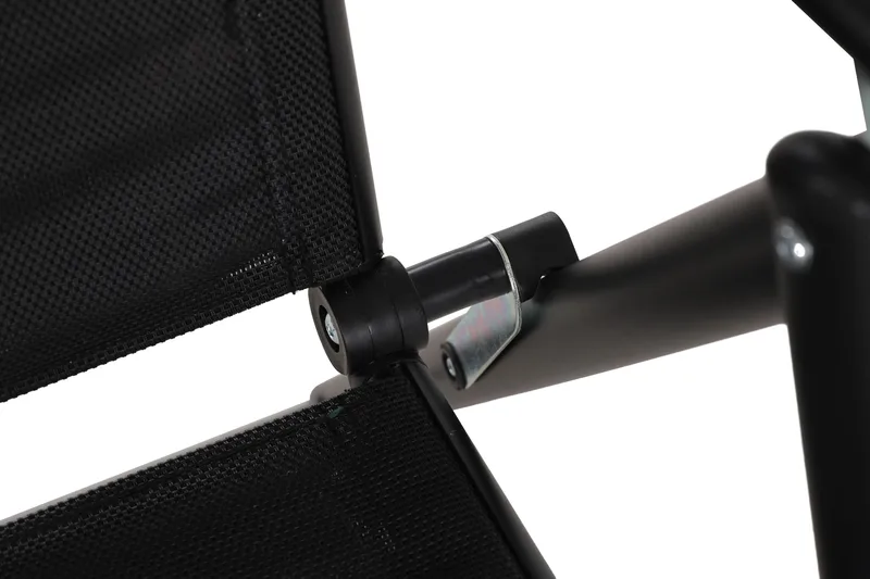 Maggie pehmustettu säädettävä ulkotuoli - Musta - Puutarhakalusteet - Puutarhatuoli - Säätötuoli