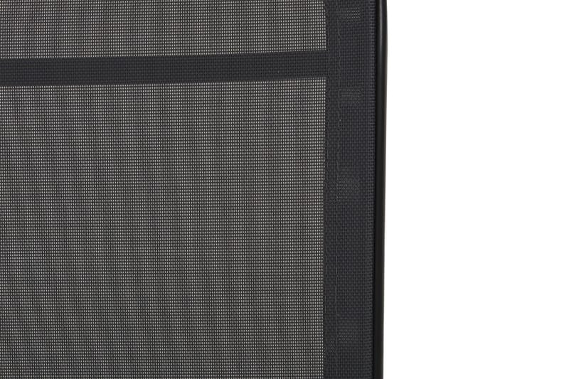 Monaco Aurinkovuode - Musta - Puutarhakalusteet - Puutarhatuoli - Aurinkosänky & aurinkovaunu