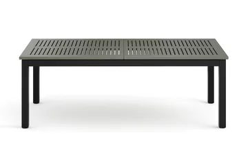 Monaco jatkettava ulkopöytä 210/310x90 cm - Musta/Harmaa - Puutarhakalusteet - Terassipöydät - Ruokapöytä terassille