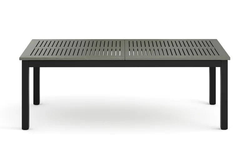 Monaco jatkettava ulkopöytä 210/310x90 cm - Musta/Harmaa - Puutarhakalusteet - Terassipöydät - Ruokapöytä terassille