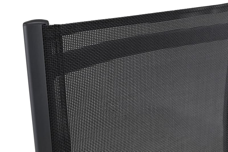 Monaco Light -säätötuoli ulkokäyttöön - Musta - Puutarhakalusteet - Puutarhatuoli - Säätötuoli