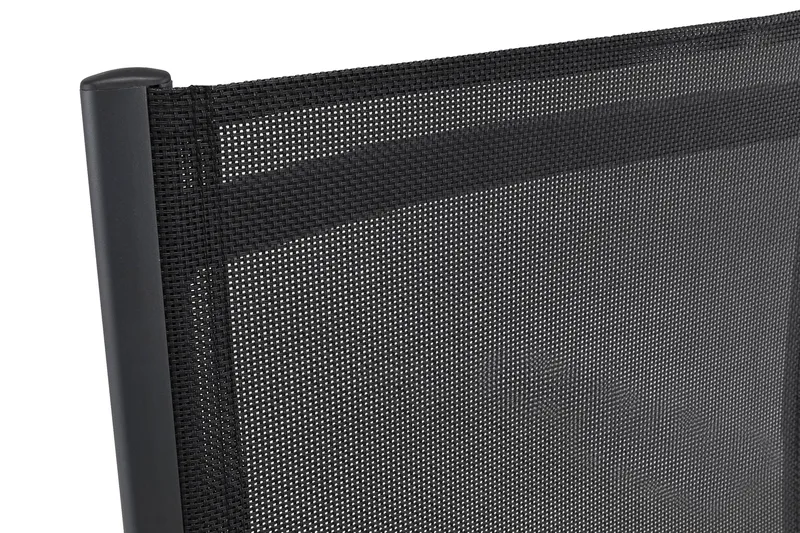 Monaco Light -säätötuoli ulkokäyttöön - Musta - Puutarhakalusteet - Puutarhatuoli - Säätötuoli