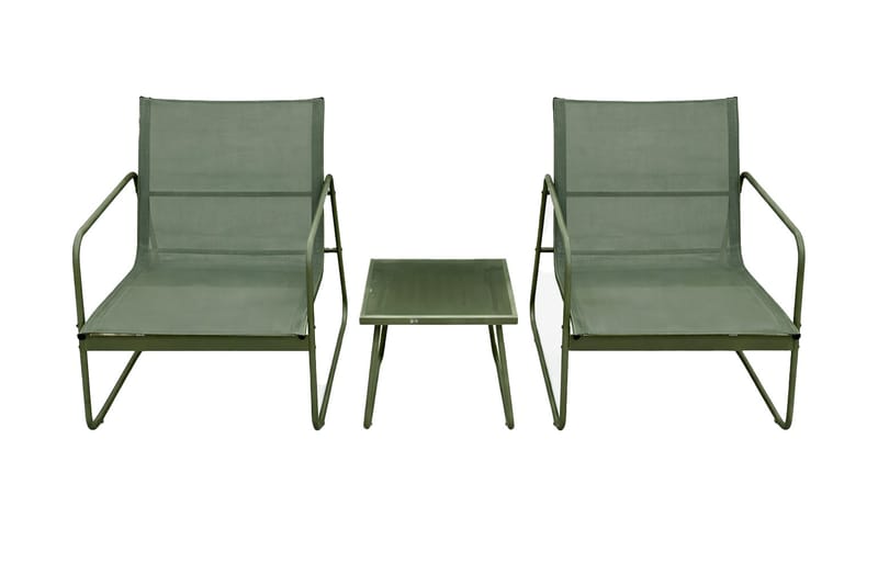 Pelanda ulkokäyttöön tarkoitettu kahvilasetti, Vihreä