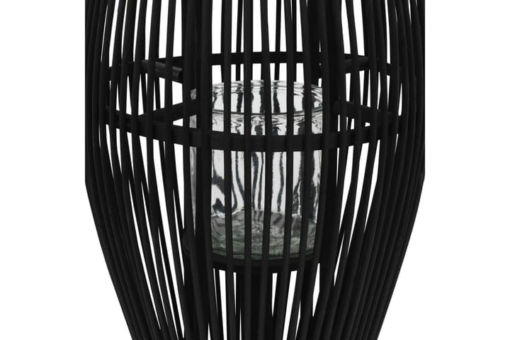 Riippuva kynttilänpidike bambu musta 60 cm - Musta - Kynttilänjalat & lyhdyt - Ulkolyhty - Sisustusesineet