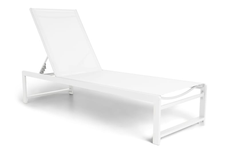 Sanna Aurinkotuoli Säädettävällä Selkänojalla, Valkoinen