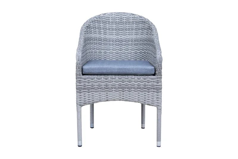 Thor-nojatuoli ulkokäyttöön - Harmaa - Puutarhakalusteet - Puutarhatuoli - Ulkotilan nojatuolit