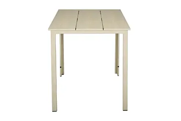 Tunis ulkokahvipöytä 70x70 cm - Beige/Beige - Puutarhakalusteet - Terassipöydät - Kahvilapöytä