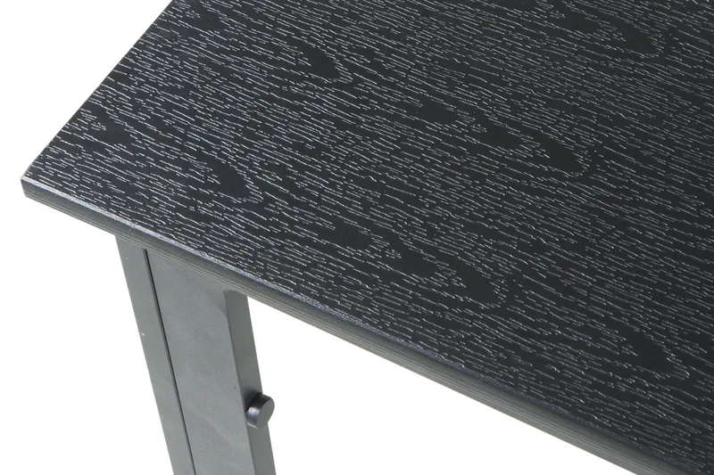 Tunis ulkokahvipöytä 70x70 cm - Musta/Musta - Puutarhakalusteet - Terassipöydät - Kahvilapöytä