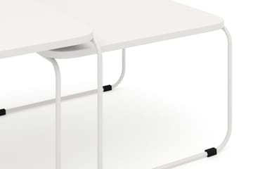 Usteryd Sarjapöydät Ulkokäyttöön - Beige - Puutarhakalusteet - Terassipöydät - Sohvapöytä ulos & loungepöytä