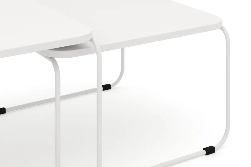 Usteryd Sarjapöydät Ulkokäyttöön - Beige - Puutarhakalusteet - Terassipöydät - Sohvapöytä ulos & loungepöytä