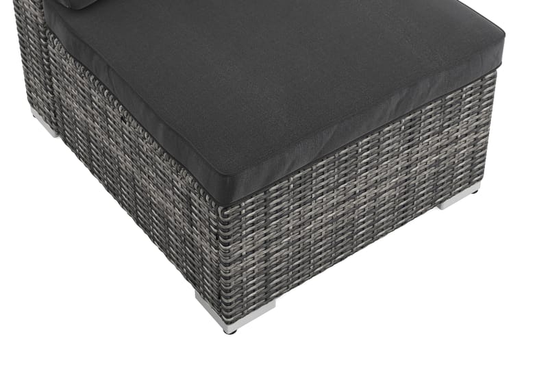 Wisconsin ulkokäyttöön tarkoitettu keskimoduuli - Harmaa - Puutarhakalusteet - Tarvikkeet ulos - Tee se itse-moduulit - Keskimoduuli ulkosohva