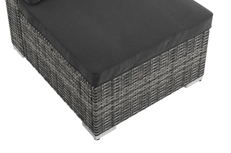 Wisconsin ulkokäyttöön tarkoitettu keskimoduuli - Harmaa - Puutarhakalusteet - Tarvikkeet ulos - Tee se itse-moduulit - Keskimoduuli ulkosohva