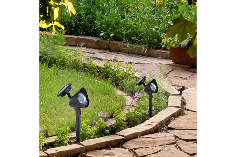 Leku-Sol Just Light Lattiavalaisin - Piha & ulkoaltaat - Piha-alue - Sisäänkäynti - Sisäänkäynnin valaistus