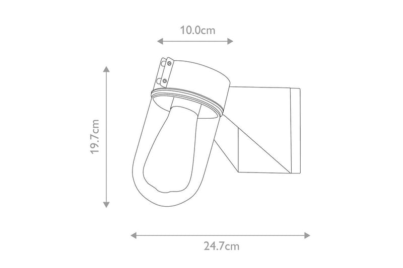 Portofino Elstead Lighting Ulkoseinävalaisin - Piha & ulkoaltaat - Piha-alue - Sisäänkäynti - Sisäänkäynnin valaistus