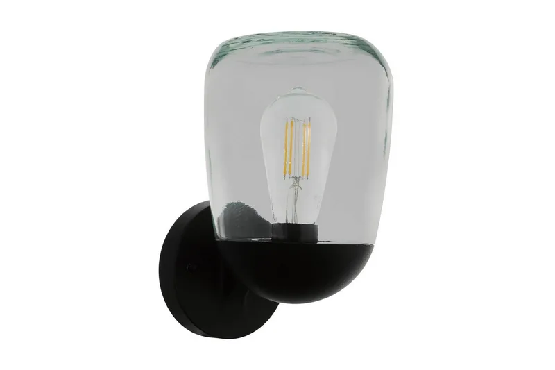 Seinälamppu Ulkovalaiseminen Eglo Donatori, Musta