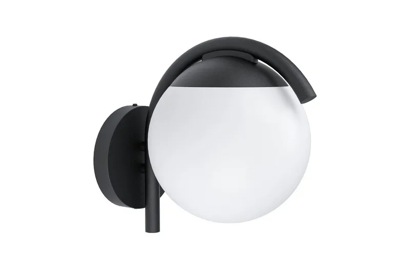 Seinälamppu Ulkovalaiseminen Eglo Prata Vecchia, Musta/Valkoinen