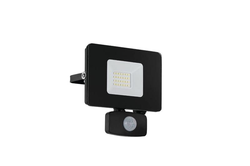 Seinäsuuntavalaisin Ulkovalaiseminen Eglo Faedo 3 liiketunnistimella 20W, Musta, Musta