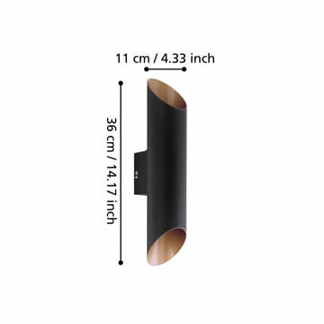 Seinävalaisin Agolada - 7/5 cm - Piha & ulkoaltaat - Piha-alue - Sisäänkäynti - Sisäänkäynnin valaistus