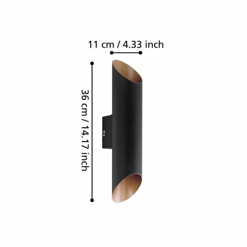 Seinävalaisin Agolada - 7/5 cm - Piha & ulkoaltaat - Piha-alue - Sisäänkäynti - Sisäänkäynnin valaistus