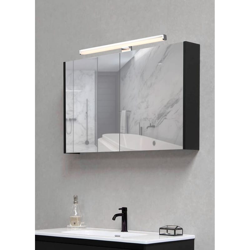 Seinävalaisin Lino - Kromi - Piha & ulkoaltaat - Piha-alue - Sisäänkäynti - Sisäänkäynnin valaistus