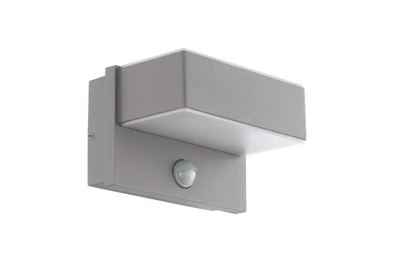 Seinävalaisin Ulkovalaistus Eglo Azzinano Tunnistimella, Hopea/Valkoinen