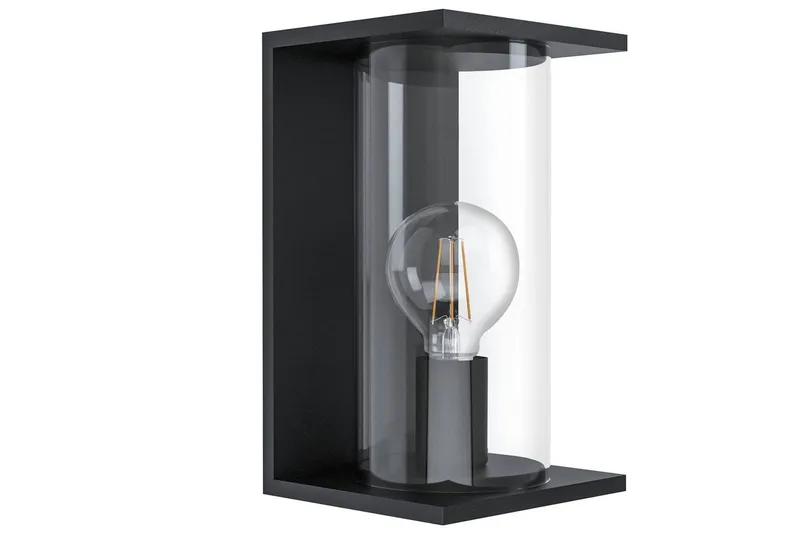 Seinävalaisin Ulkovalaistus Eglo Cascinetta, Musta