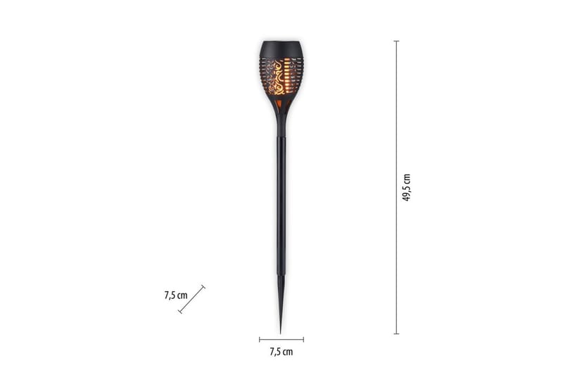 Torch-Sol Just Light Ground Lamp - Piha & ulkoaltaat - Piha-alue - Sisäänkäynti - Sisäänkäynnin valaistus