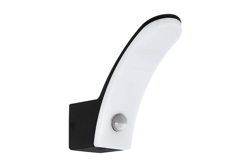 Ulkoseinävalaisin Eglo Fiumicino liikkeentunnistimella, Musta