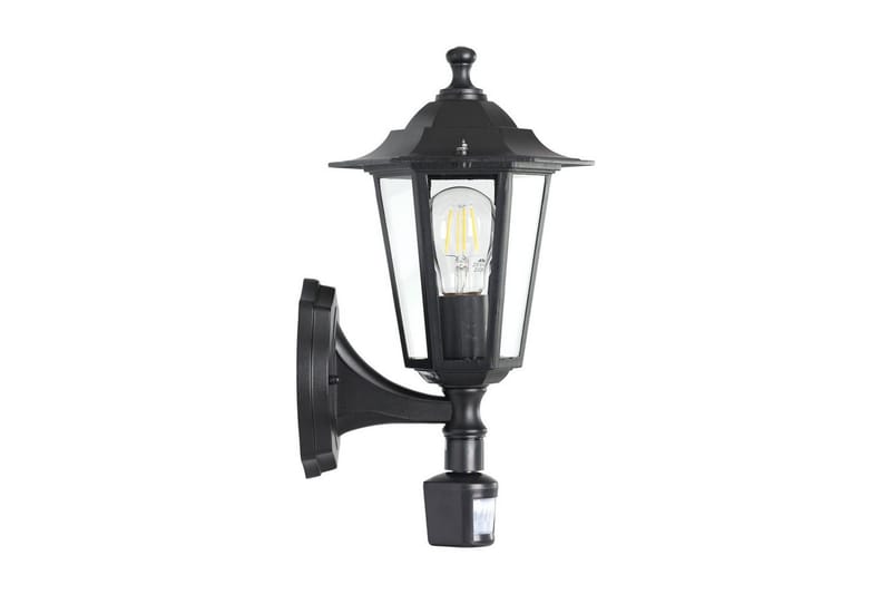 Ulkoseinävalaisin Eglo Laterna 4 sensorilla - Musta - Piha & ulkoaltaat - Piha-alue - Sisäänkäynti - Sisäänkäynnin valaistus