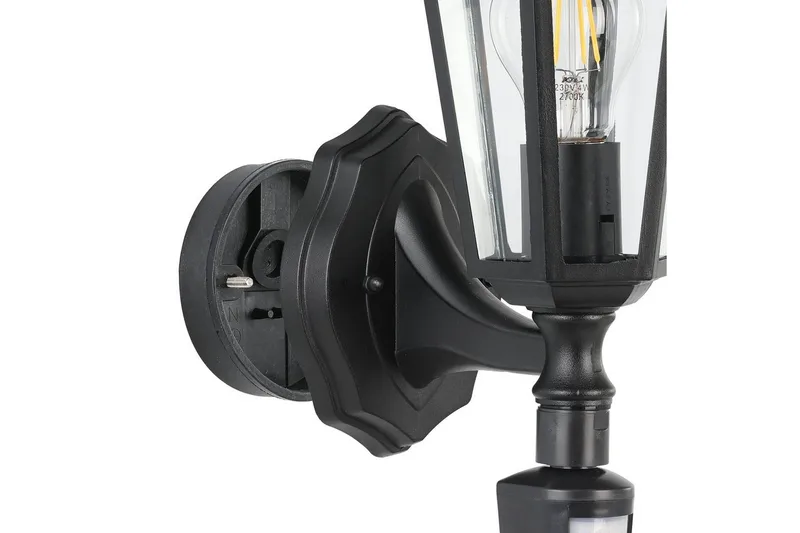 Ulkoseinävalaisin Eglo Laterna 4 sensorilla - Musta - Piha & ulkoaltaat - Piha-alue - Sisäänkäynti - Sisäänkäynnin valaistus