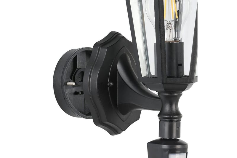 Ulkoseinävalaisin Eglo Laterna 4 sensorilla - Musta - Piha & ulkoaltaat - Piha-alue - Sisäänkäynti - Sisäänkäynnin valaistus