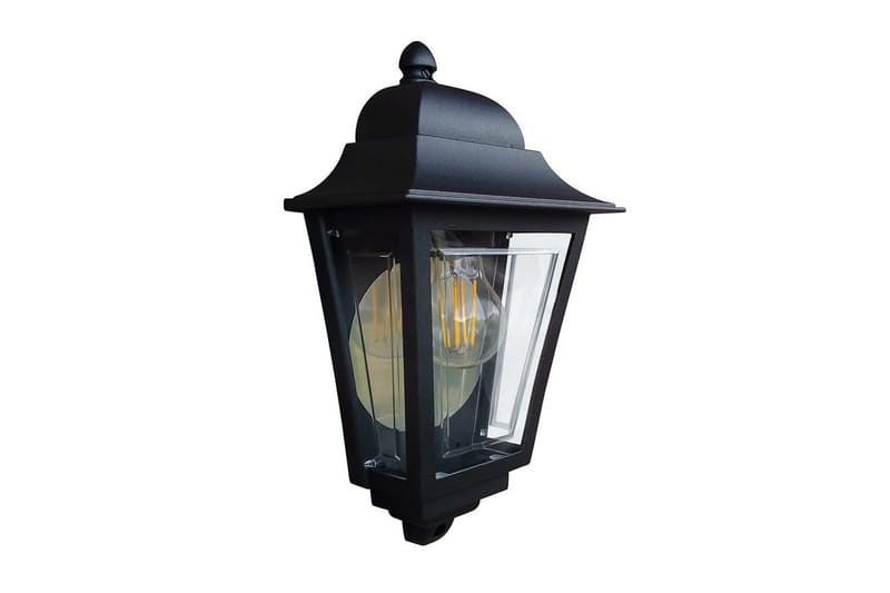 Ulkoseinävalaisin Elstead Lighting Deco Lane Musta - Musta - Piha & ulkoaltaat - Piha-alue - Sisäänkäynti - Sisäänkäynnin valaistus