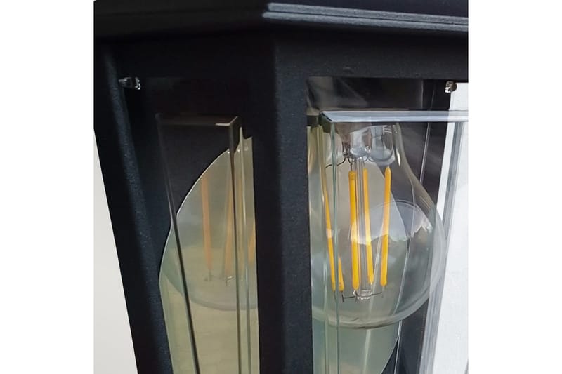 Ulkoseinävalaisin Elstead Lighting Deco Lane Musta - Musta - Piha & ulkoaltaat - Piha-alue - Sisäänkäynti - Sisäänkäynnin valaistus