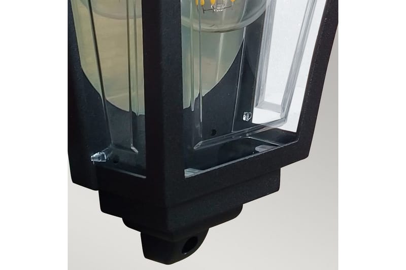 Ulkoseinävalaisin Elstead Lighting Deco Lane Musta - Musta - Piha & ulkoaltaat - Piha-alue - Sisäänkäynti - Sisäänkäynnin valaistus