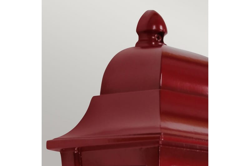 Ulkoseinävalaisin Elstead Lighting Deco Lane Punainen - Punainen - Piha & ulkoaltaat - Piha-alue - Sisäänkäynti - Sisäänkäynnin valaistus