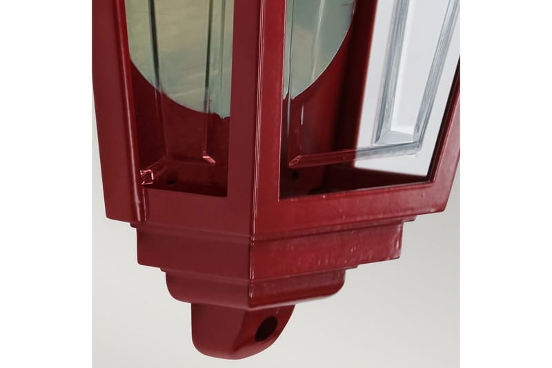 Ulkoseinävalaisin Elstead Lighting Deco Lane Punainen - Punainen - Piha & ulkoaltaat - Piha-alue - Sisäänkäynti - Sisäänkäynnin valaistus