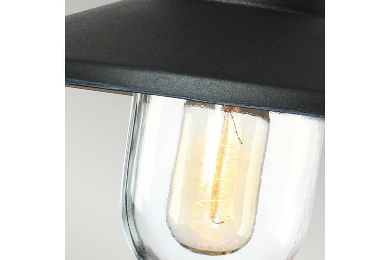 Ulkoseinävalaisin Elstead Lighting Klampenborg Musta - Musta - Piha & ulkoaltaat - Piha-alue - Sisäänkäynti - Sisäänkäynnin valaistus