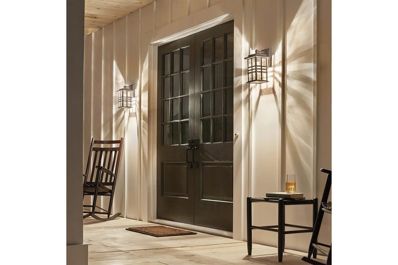 Ulkoseinävalaisin Kichler Beacon Square 165x302x190 mm - 165x302x190 mm - Piha & ulkoaltaat - Piha-alue - Sisäänkäynti - Sisäänkäynnin valaistus