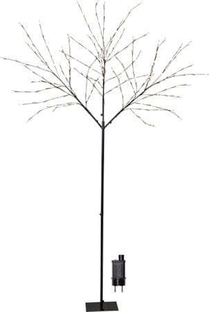 Albero-valokoristepuu 250 cm - musta, valkoisia valopisteitä - Piha & ulkoaltaat - Piha-alue - Terassi & aidattu terassi - Terassin valaistus