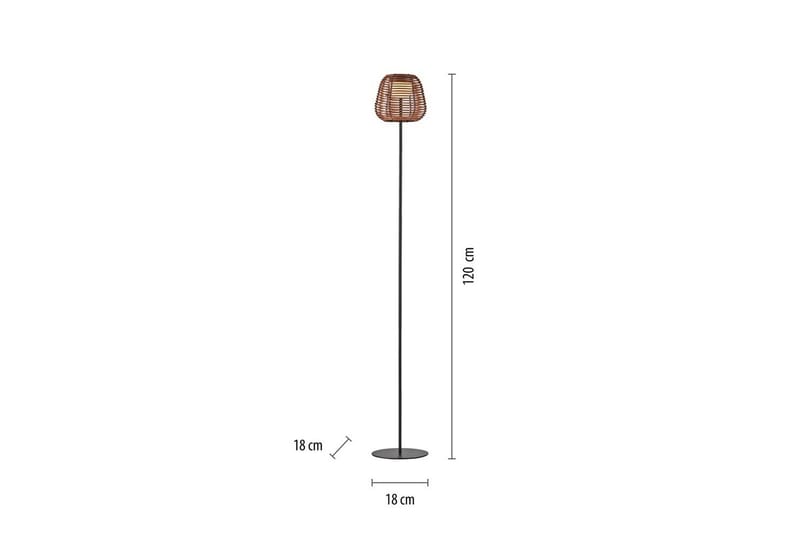 Askia Just Light Lattiavalaisin - Piha & ulkoaltaat - Piha-alue - Terassi & aidattu terassi - Terassin valaistus