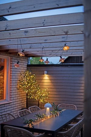 Cesta Light -valosarja - Vaaleanruskea - Piha & ulkoaltaat - Piha-alue - Terassi & aidattu terassi - Terassin valaistus