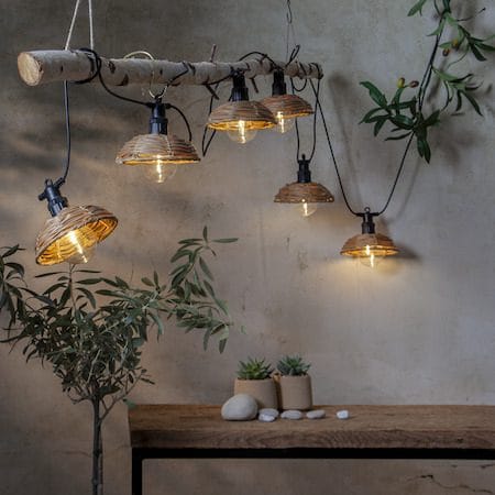 Cesta Light -valosarja - Vaaleanruskea - Piha & ulkoaltaat - Piha-alue - Terassi & aidattu terassi - Terassin valaistus