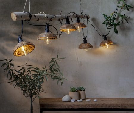 Cesta Light -valosarja - Vaaleanruskea - Piha & ulkoaltaat - Piha-alue - Terassi & aidattu terassi - Terassin valaistus