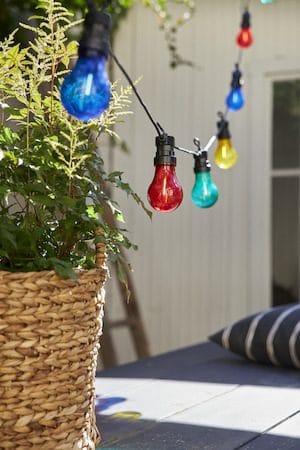 Circus Filament -valosarja - monivärinen - Piha & ulkoaltaat - Piha-alue - Terassi & aidattu terassi - Terassin valaistus