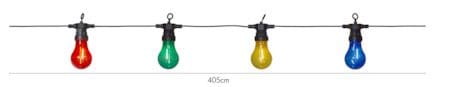 Circus Filament -valosarja - monivärinen - Piha & ulkoaltaat - Piha-alue - Terassi & aidattu terassi - Terassin valaistus
