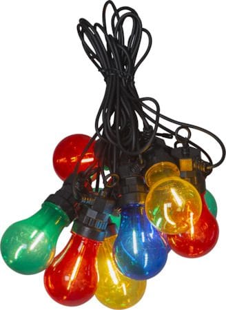 Circus Filament -valosarja - monivärinen - Piha & ulkoaltaat - Piha-alue - Terassi & aidattu terassi - Terassin valaistus