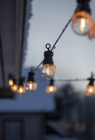 Circus Small Filament -valosarja - läpinäkyvä ja musta - Piha & ulkoaltaat - Piha-alue - Terassi & aidattu terassi - Terassin valaistus