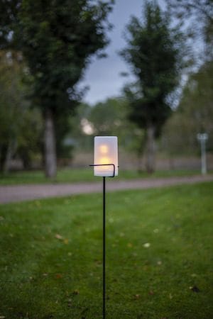 Flame Candle LED -pöytäkynttilä 9 cm - valkoinen - Piha & ulkoaltaat - Piha-alue - Terassi & aidattu terassi - Terassin valaistus